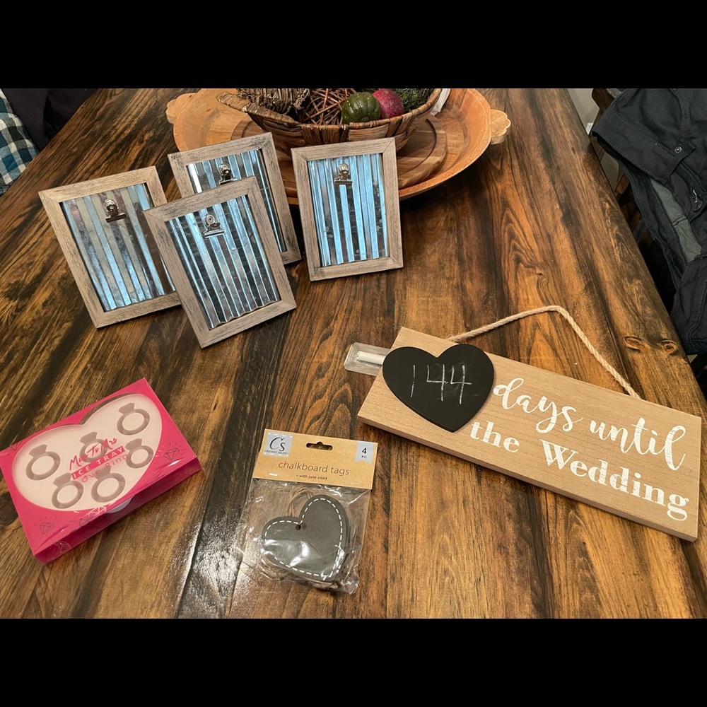 Wedding supplies, decor, bridal stuff bachelorette etc.